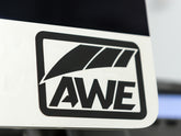 AWE Small ow Decal - Black - Mounted